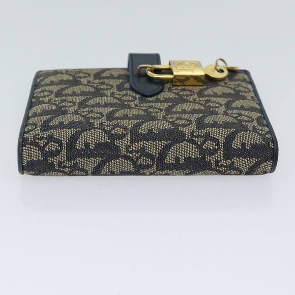 Christian Dior Trotter Canvas Day Planner Cover Navy Auth 69722 - Picture 6 of 16